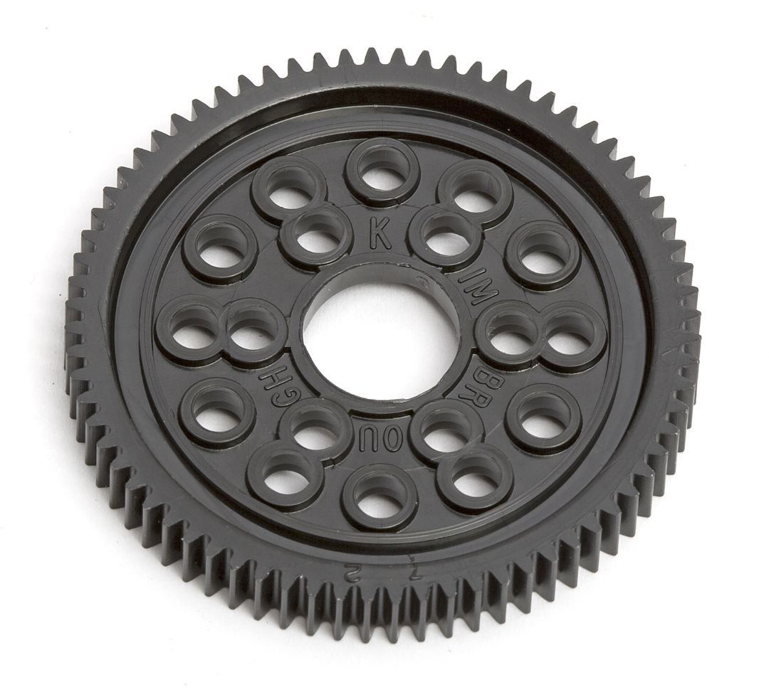 Team Associated Spur Gear, 72T 48P Kimbrough (std kit) - Click Image to Close