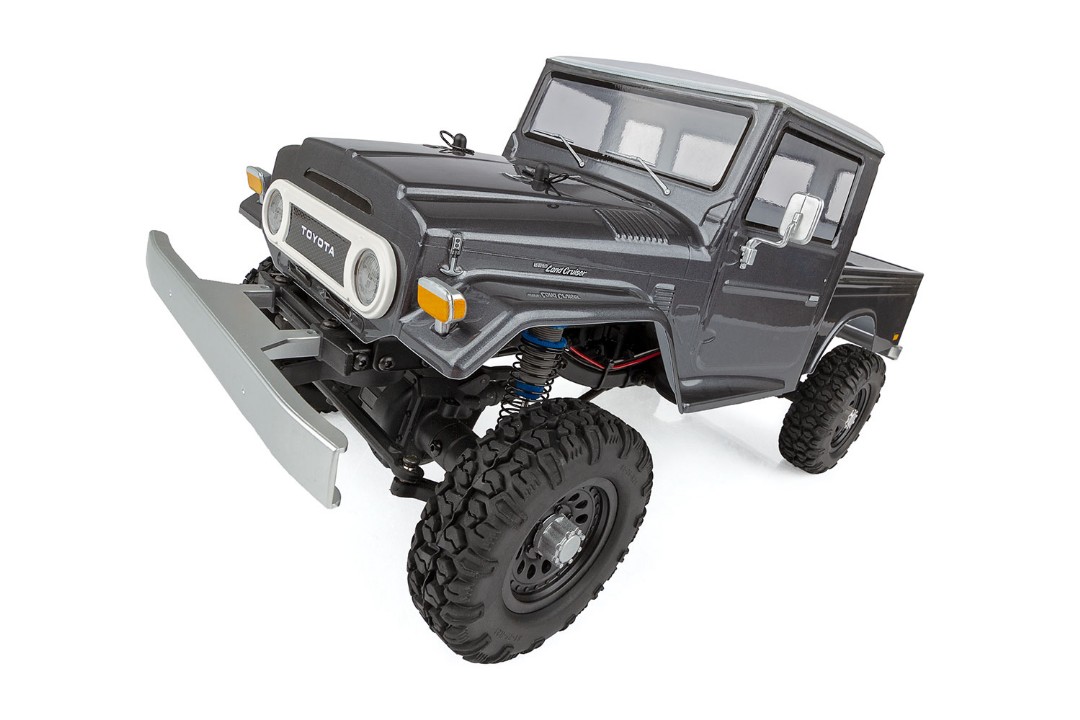 Team Associated CR12 Toyota FJ45 Pick-Up RTR, Gray