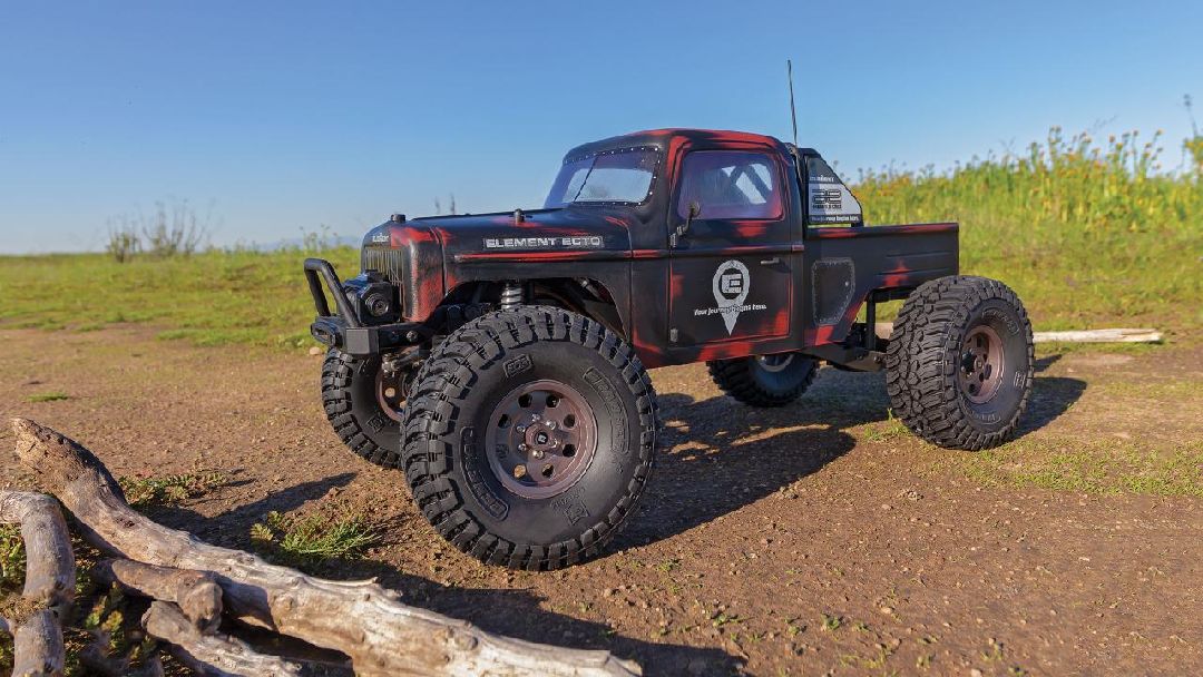 Team Associated Element Enduro Trail Truck Ecto Black RTR