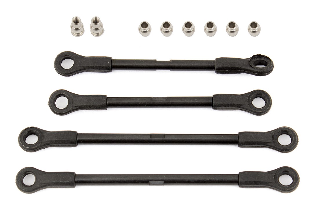Team Associated CR12 Front Upper and Lower Links Set