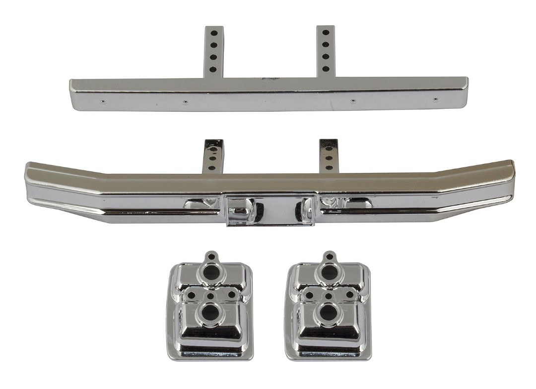 Team Associated CR12 Ford F-150 Bumper Set, chrome