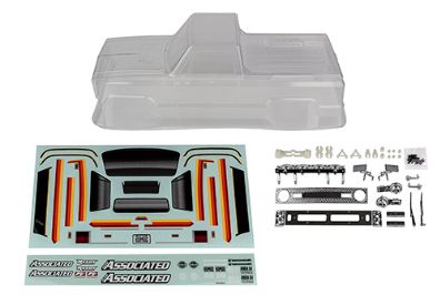 Team Associated MT12 Body Set - Clear