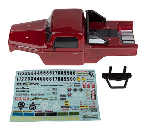 Element RC Enduro 12, Ecto Body Set, red