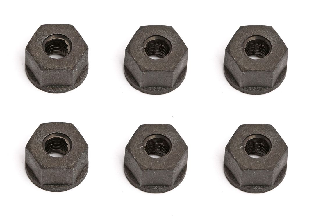 Team Associated Nylon Locknuts, 8-23