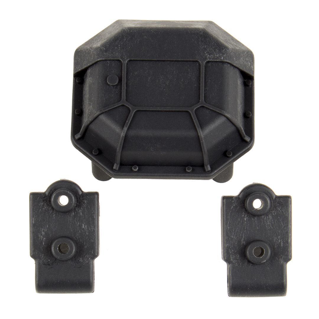 Element RC Enduro Diff Cover and Lower 4-Link Mounts, hard - Click Image to Close