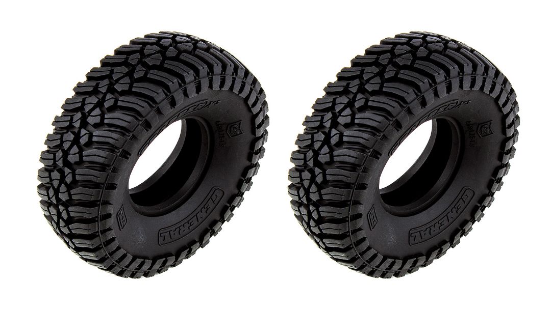 Element RC 1.9" General Grabber X3 Tires 4.65" OD (2) - Click Image to Close