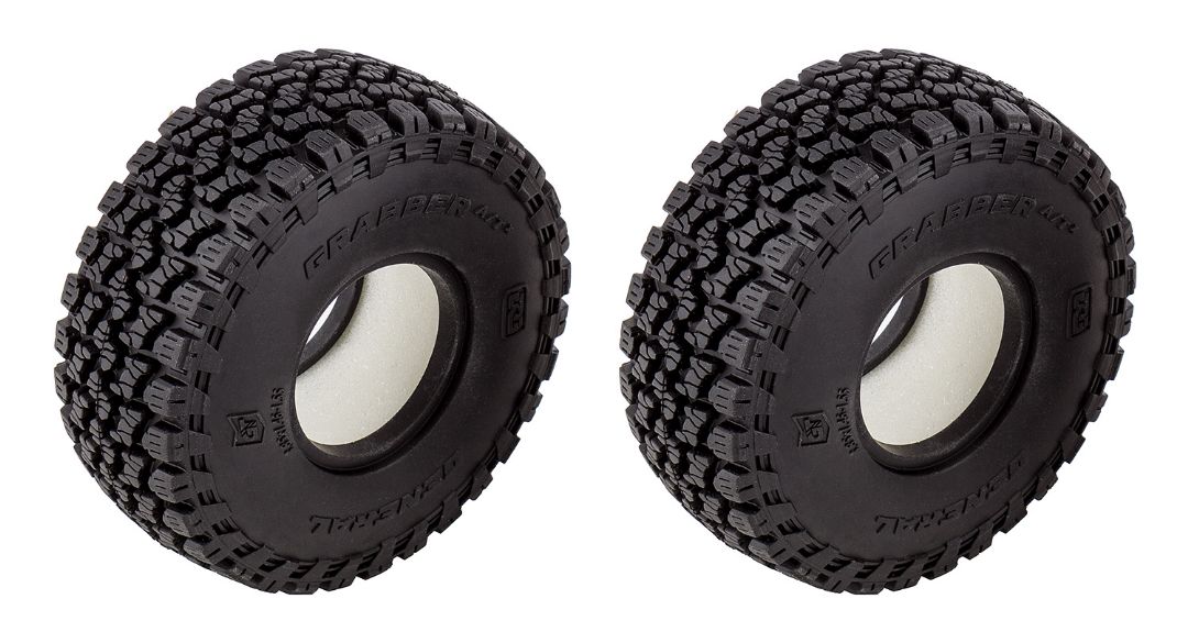 Element RC 1.55" General Grabber A/T X Tires 3.85" OD (2)