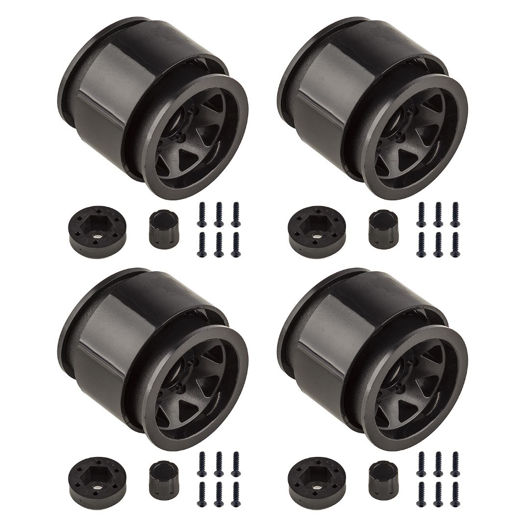 Element RC Enduro Trigon Wheels, 1.55", black - Click Image to Close