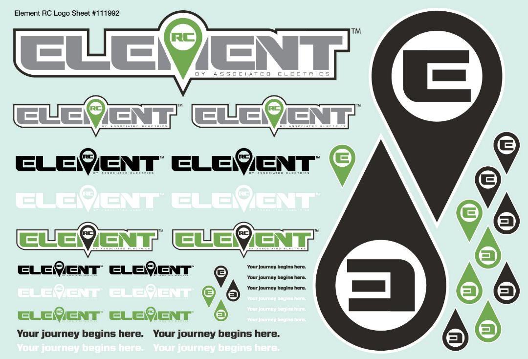 Element RC Element Decal Sheet - Click Image to Close