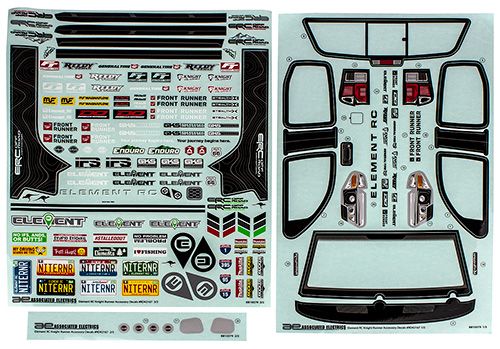 Team Associated Knightrunner Decal Sheet