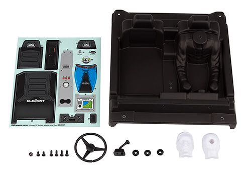 Element RC Bushido+ Interior Tray Complete Set - Click Image to Close