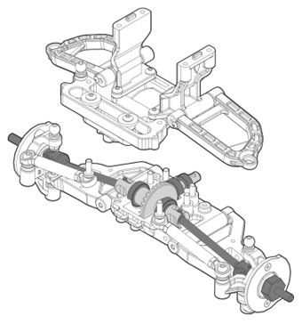 Element RC IFS2, Independent Front Suspension Conversion Kit - Click Image to Close