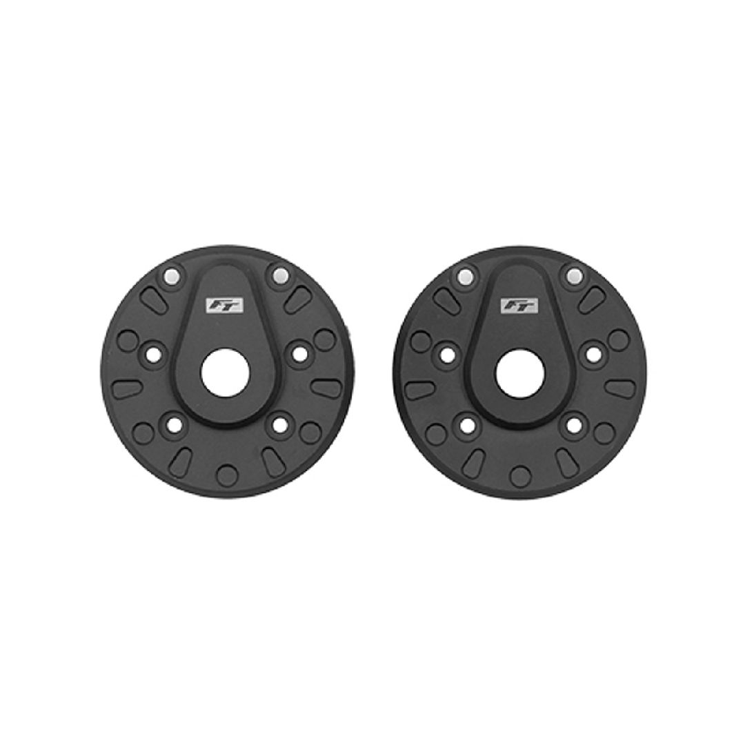 Team Associated FT Enduro steel weighted portal covers, 67g
