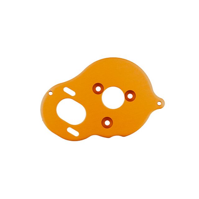 Team Associated Stealth X Motor Plate, Gold