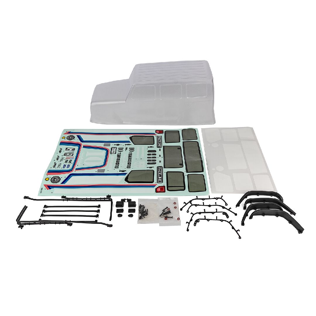 Team Associated RC10 Cattleman Body Set, Clear