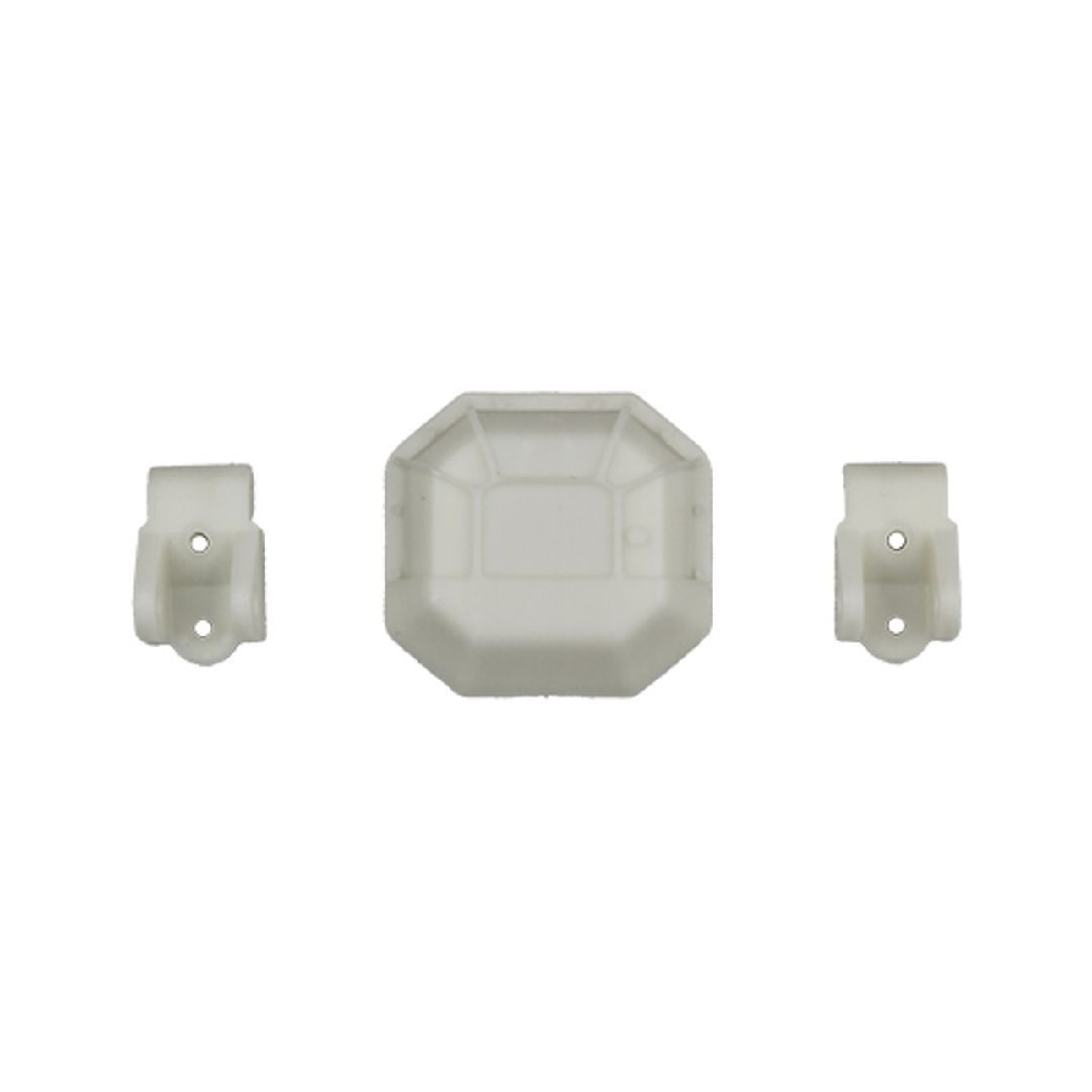 Team Associated ENDURO Diff Cover, Lower 4-Link Mounts, Natural