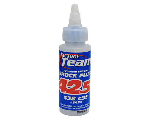 Team Associated Silicone Shock Oil (2oz) (42.5wt) - Click Image to Close