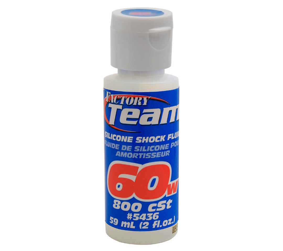 Team Associated Silicone Shock Oil (2oz) (60wt) - Click Image to Close