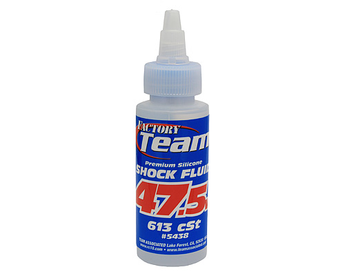 Team Associated Silicone Shock Oil (2oz) (47.5wt) - Click Image to Close