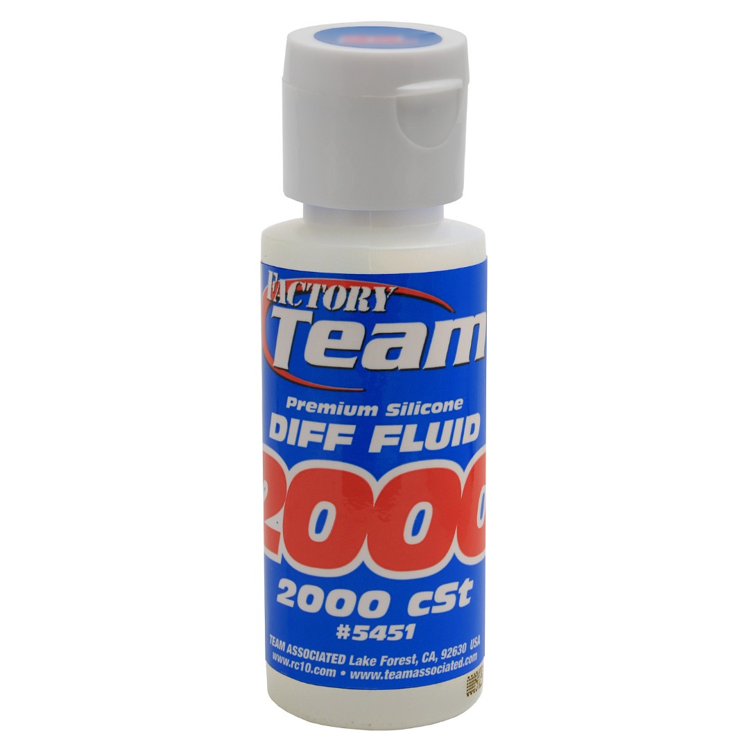 Team Associated Silicone Differential Fluid (2oz) (2,000cst) - Click Image to Close