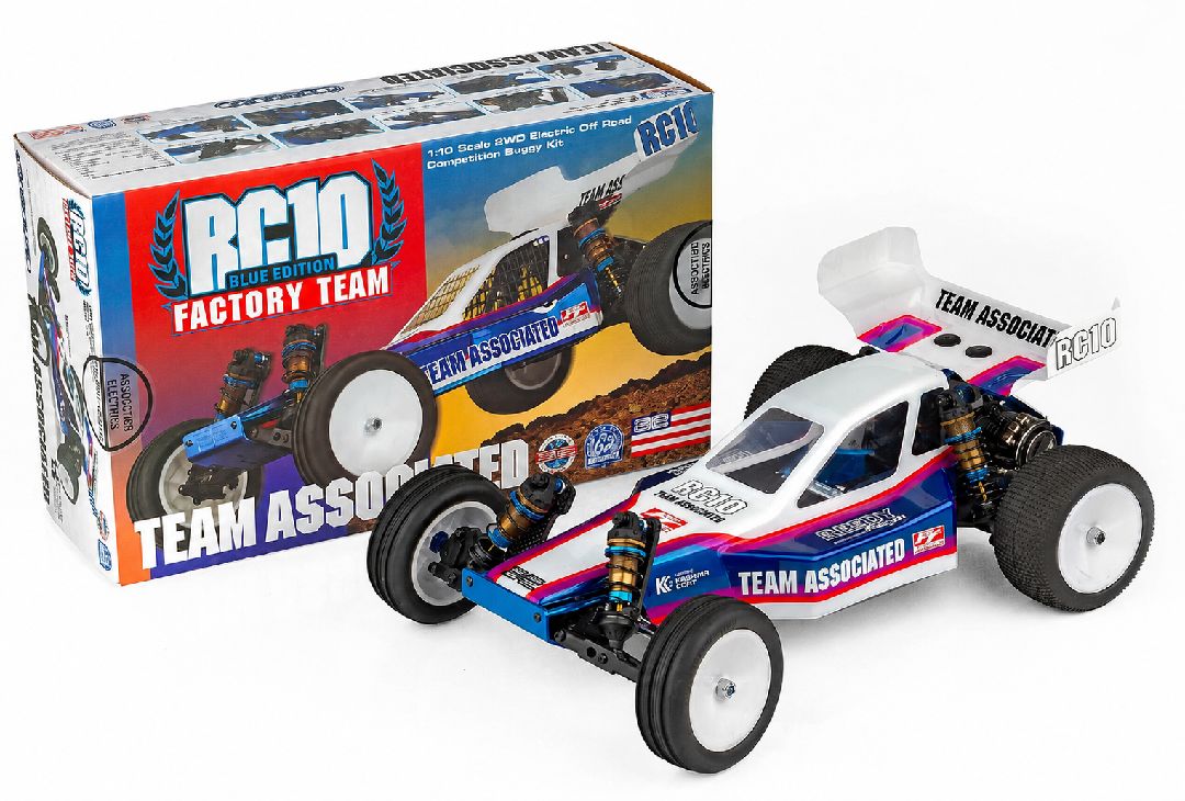 Team Associated 1/10 RC10 2WD Factory Team Blue Addition