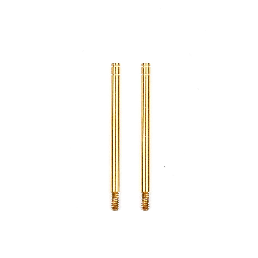 Team Associated FT Gold Shock Shaft, 1.02" stroke, front