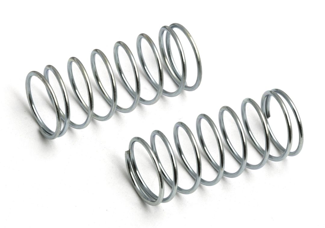 Team Associated Front Spring/Macro Springs, silver, 3.85 lb