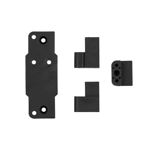 Team Associated RC10 4WD Servo Mount Set - Black