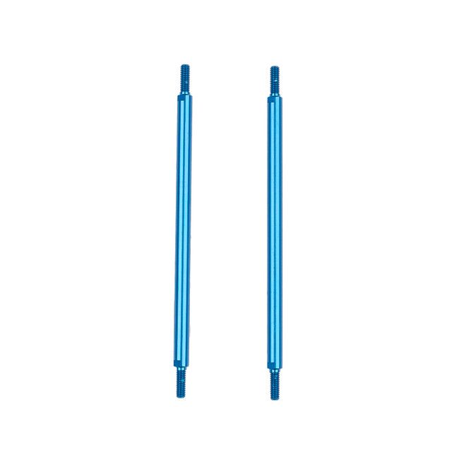 Team Associated RC10 Alum Chassis Stiffener Tubes, Blue