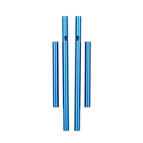 Team Associated RC10 Nose And Wing Tubes - Blue