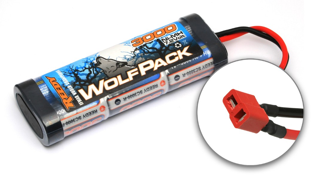 Reedy WolfPack 3000mAh 7.2V NiMH w/ High Power Connector