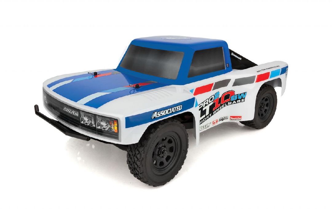 Team Associated PRO2 LT10SW Short Course Truck RTR - Blue/White