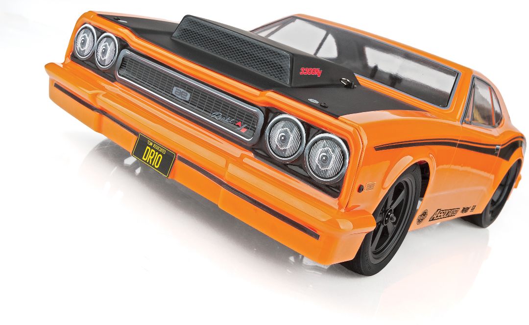 Team Associated DR10 Drag Race Car RTR LiPo Combo - Orange Team Associated DR10 Drag Race Car RTR LiPo Combo - Orange