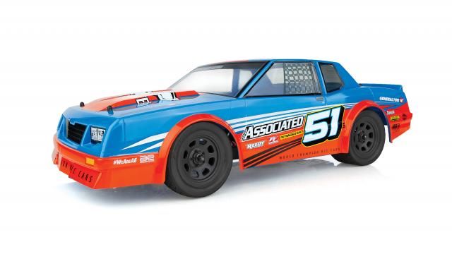 Team Associated SR10M Street Stock Body, blue