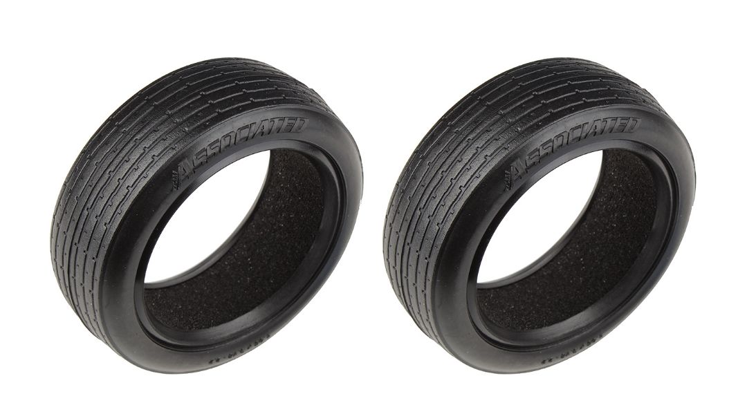 Team Associated DR10 Front Drag Tires - Click Image to Close