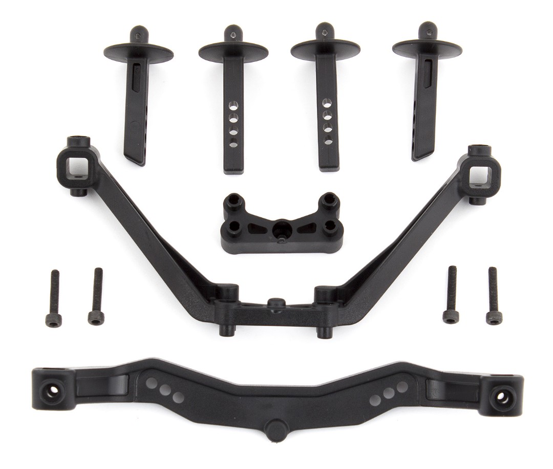 Team Associated SC6.1 Body Mounts, front and rear - Click Image to Close