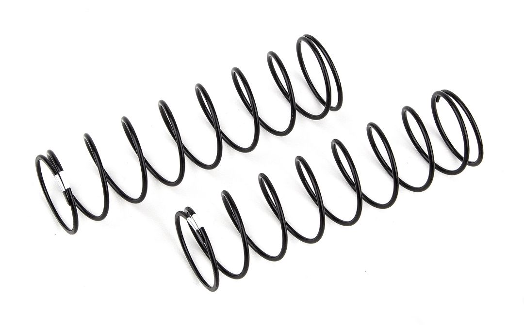 Team Associated 13mm Rear Springs, white 2.35 lb/in, L72, 9.25T - Click Image to Close