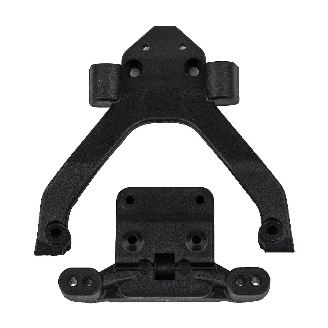 Team Associated RC10B6.4 Front Top Plate and Ballstud Mount