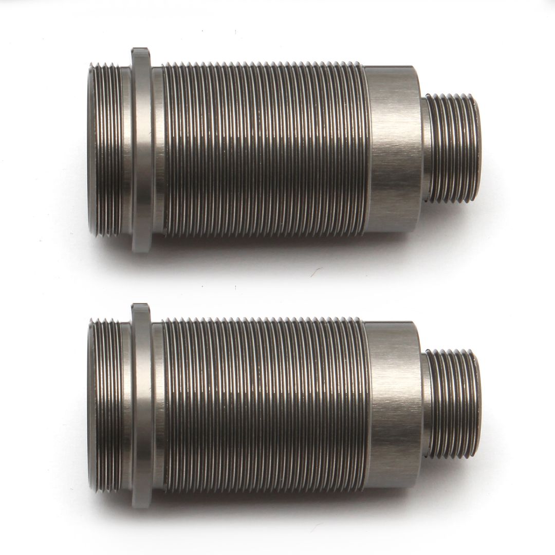 Team Associated FT 16x25 mm Threaded Shock Bodies, aluminum - Click Image to Close