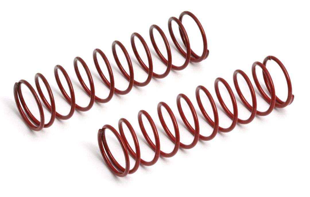 Team Associated Front Shock Spring3, red, 3.90 lb