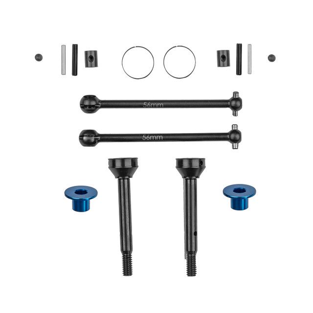 Team Associated RC10 Rear CVA Set, 56mm