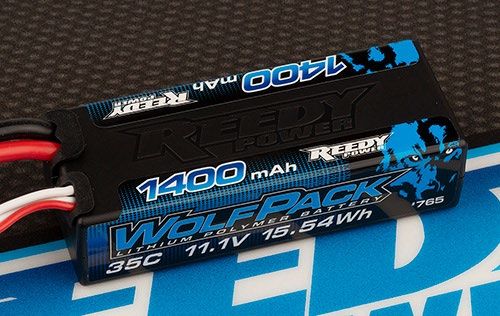 Reedy WolfPack LiPo Mini 1400mAh 35C 3S 11.1V with T-plug