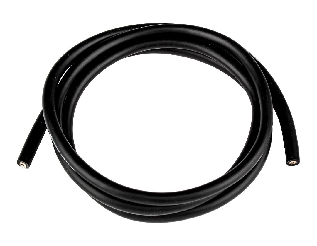 Reedy Silicone Wire 10AWG, black, 1m - Click Image to Close