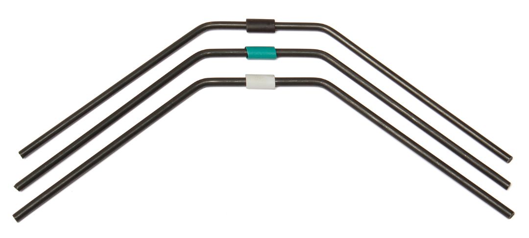Team Associated RC8B3 Front Anti-roll Bars, 2.3-2.5mm - Click Image to Close