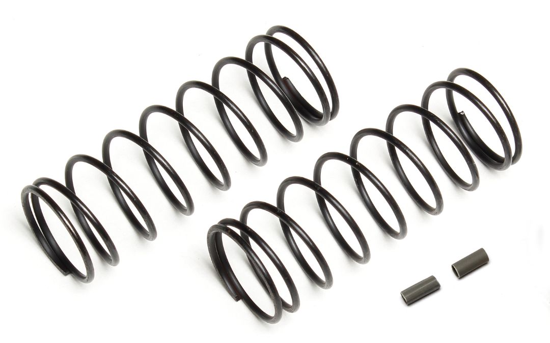 Team Associated Front Springs, gray, 4.7 lb/in
