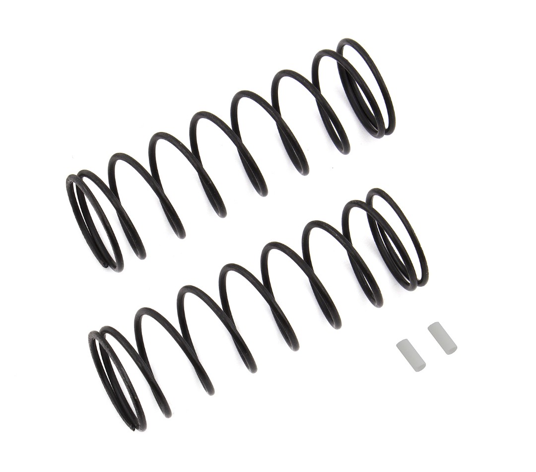 Team Associated Front Springs V2, wh 5.1 lb/in, L70, 9.25T, 1.6D - Click Image to Close