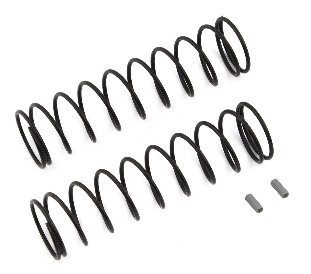 Team Associated Rear Springs V2 gray 4.2 lb/in L86 10.75T, 1.6D - Click Image to Close