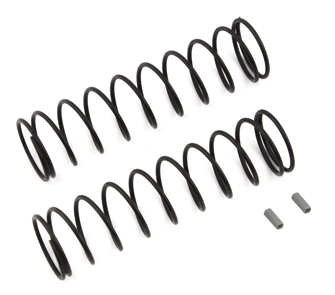 Team Associated Rear Springs V2 gray 4.2 lb/in L86 10.75T, 1.6D