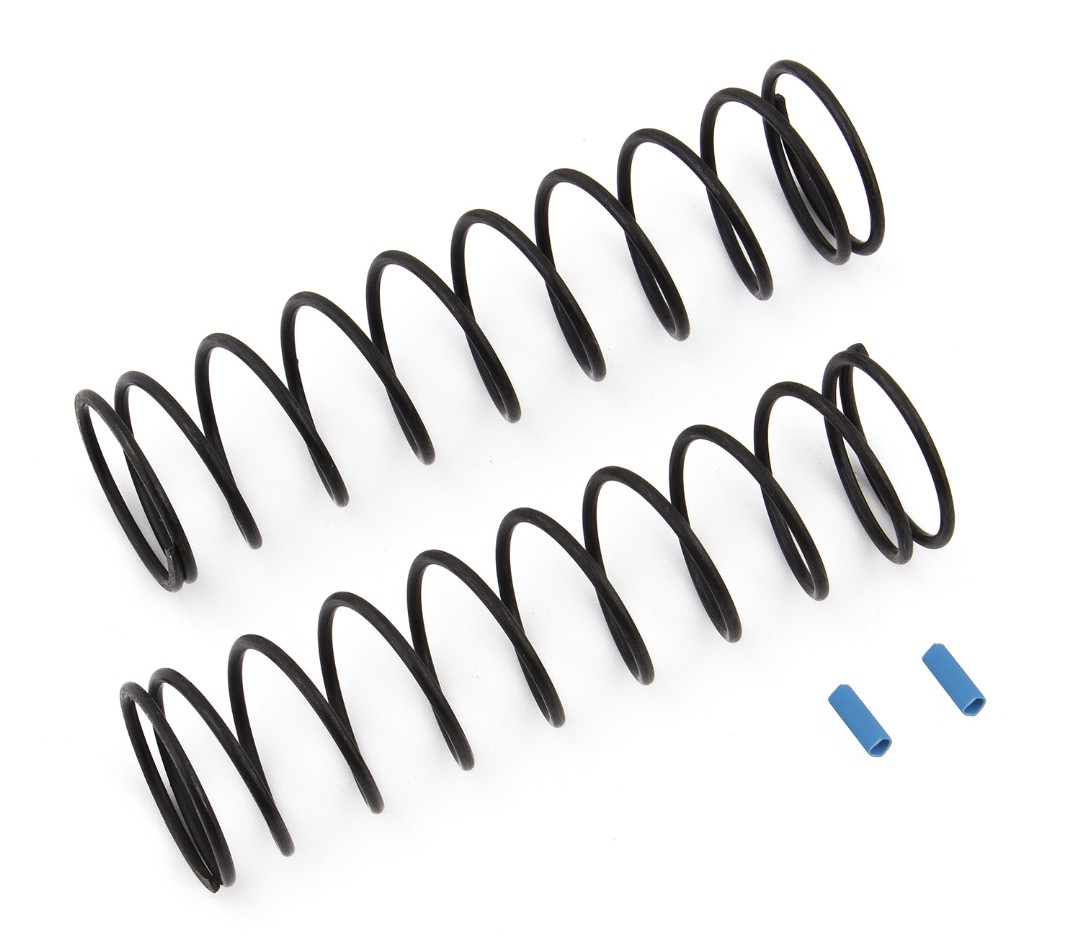 Team Associated Rear Springs V2 blue 4.3 lb/in, L86, 10.5T, 1.6D