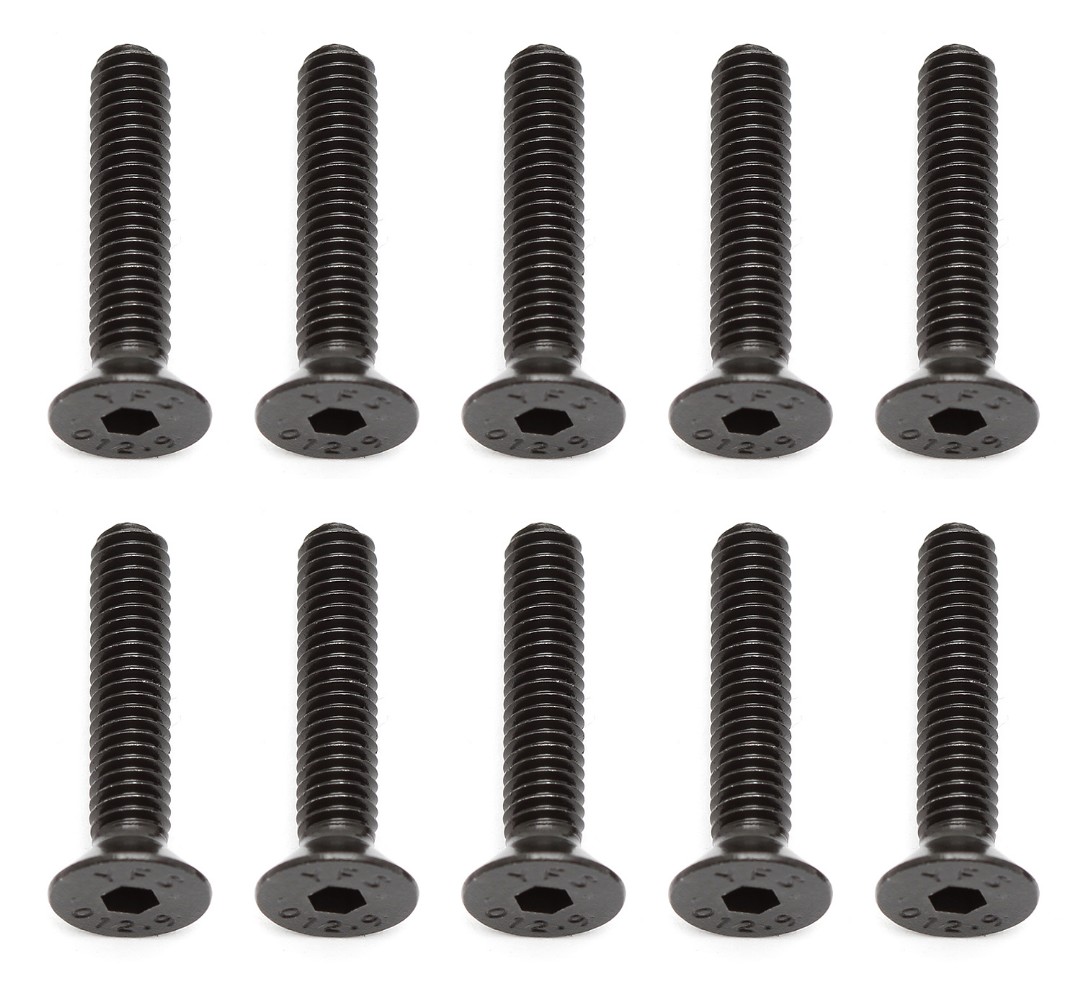 Team Associated M4x20mm Flat Head Counter Sunk Screw (10pcs)